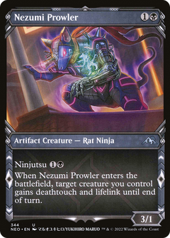 Nezumi Prowler (Showcase) (344) [Kamigawa: Neon Dynasty] - Deck Out Gaming