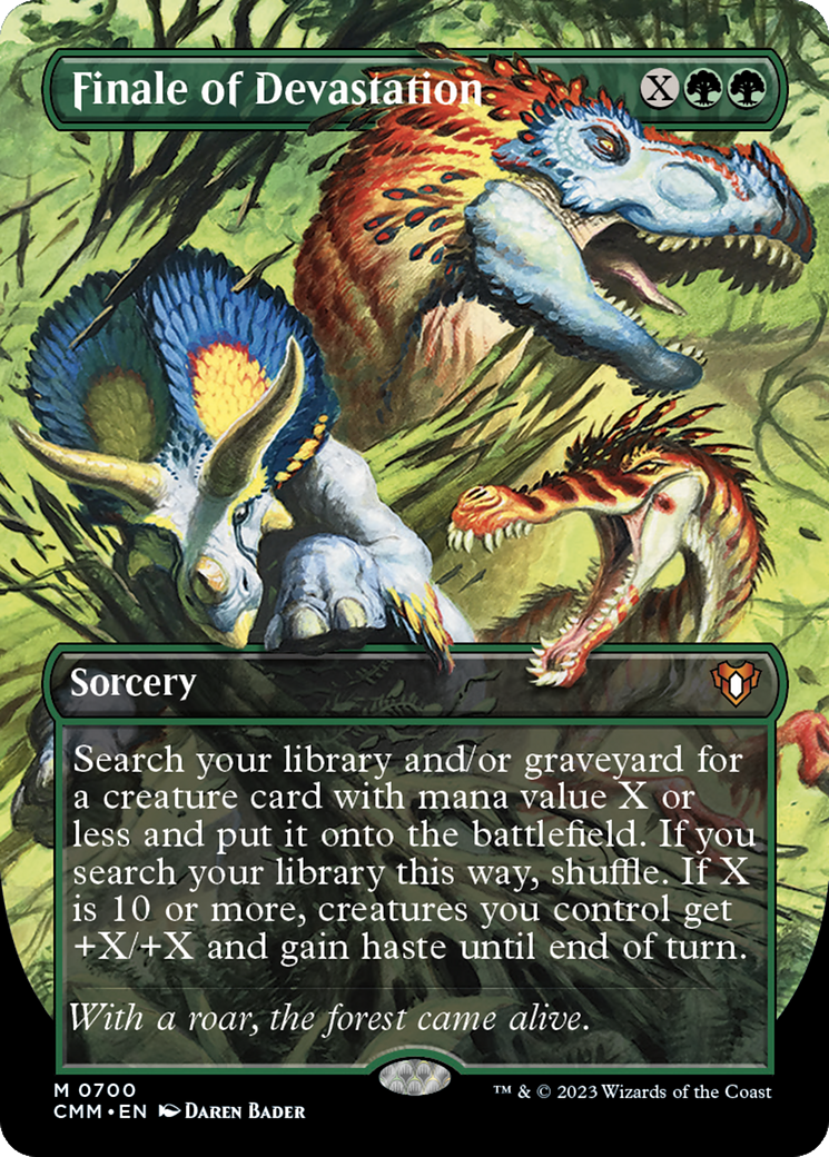 Finale of Devastation (Borderless) (700) [Commander Masters] foil - Deck Out Gaming