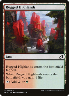 Rugged Highlands (252) [Ikoria: Lair of Behemoths] - Deck Out Gaming