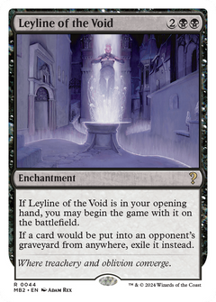 Leyline of the Void (White Border) (44) [Mystery Booster 2] - Deck Out Gaming