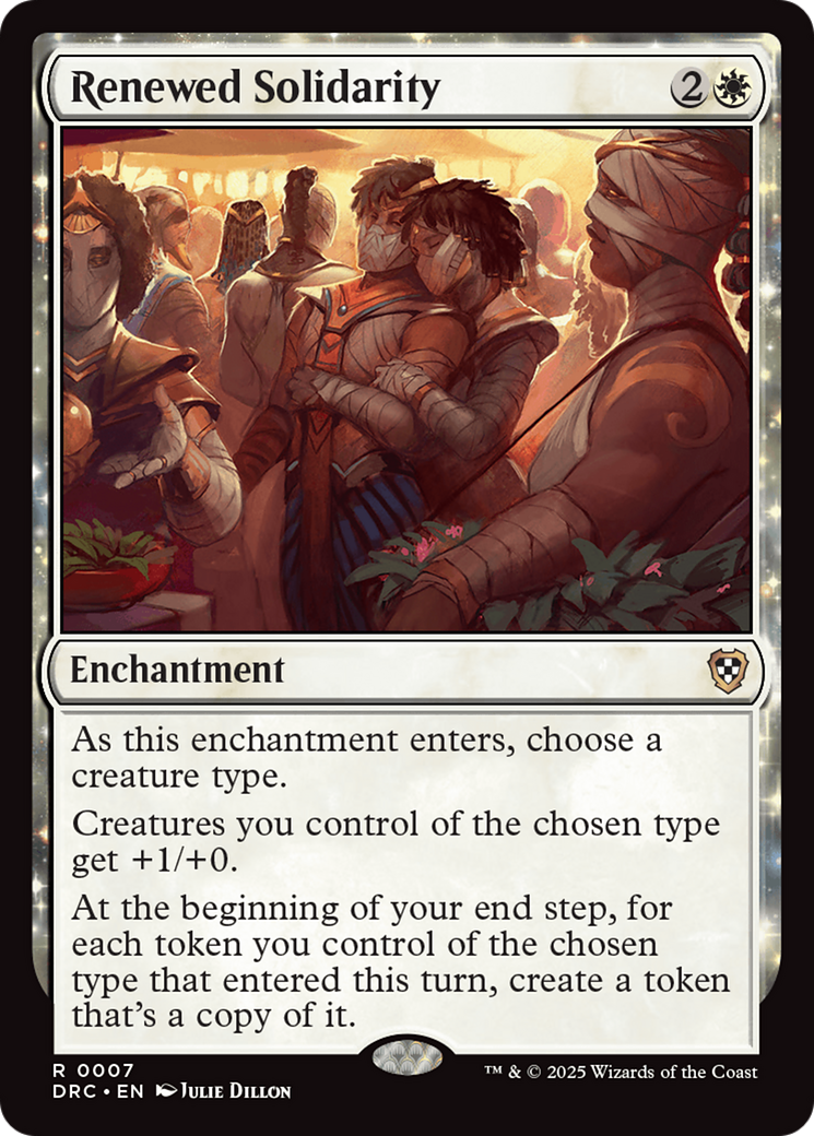 Renewed Solidarity (7) [Commander: Aetherdrift] - Deck Out Gaming