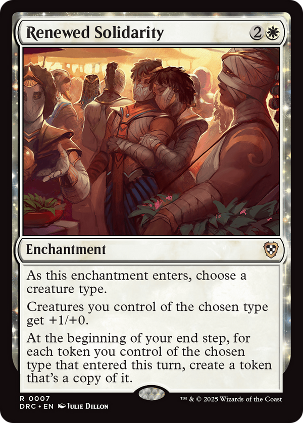Renewed Solidarity (7) [Commander: Aetherdrift] - Deck Out Gaming