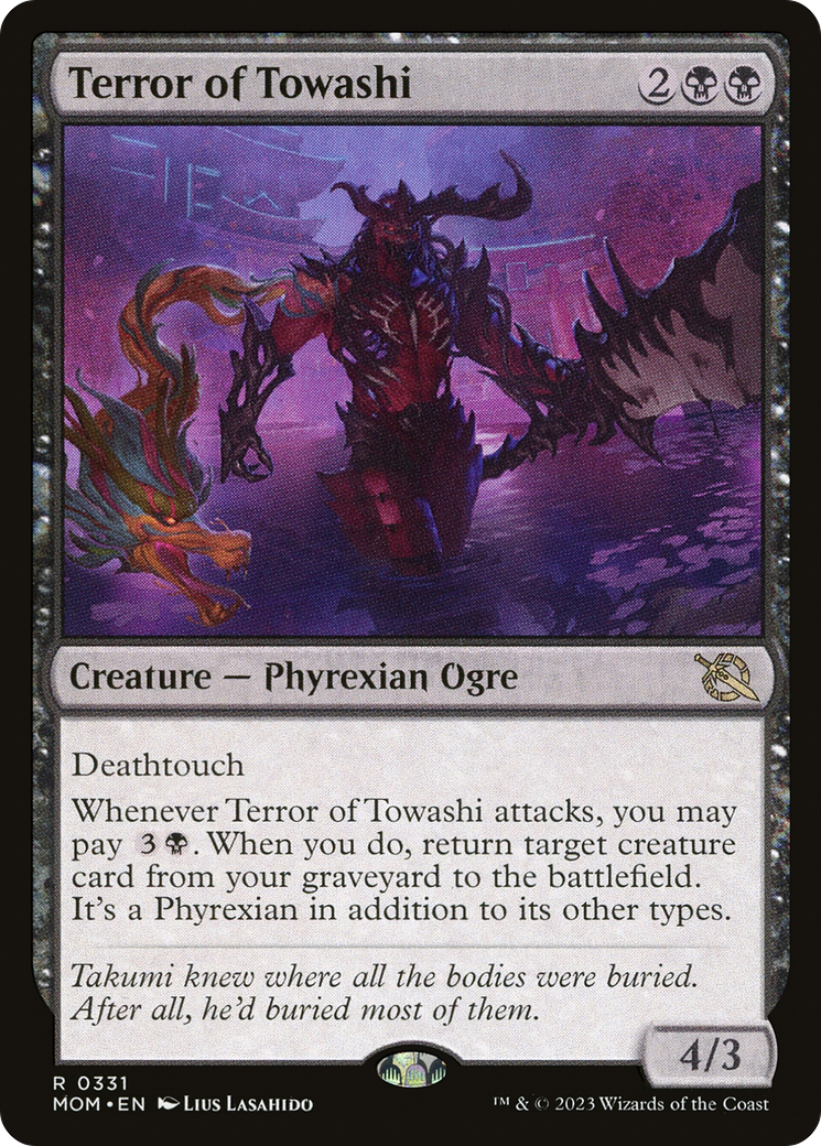 Terror of Towashi (331) [March of the Machine] foil - Deck Out Gaming