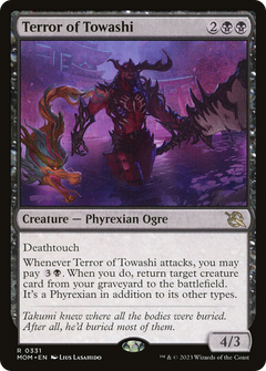 Terror of Towashi (331) [March of the Machine] foil - Deck Out Gaming