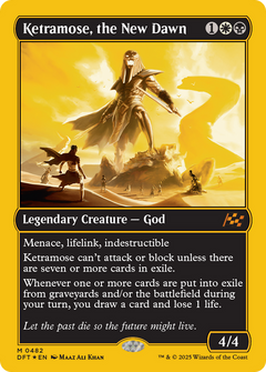 Ketramose, the New Dawn (First-Place Foil) (482) [Aetherdrift] foil - Deck Out Gaming