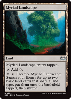 Myriad Landscape (289) [Duskmourn: House of Horror Commander] - Deck Out Gaming
