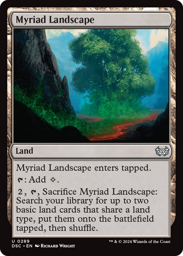 Myriad Landscape (289) [Duskmourn: House of Horror Commander] - Deck Out Gaming