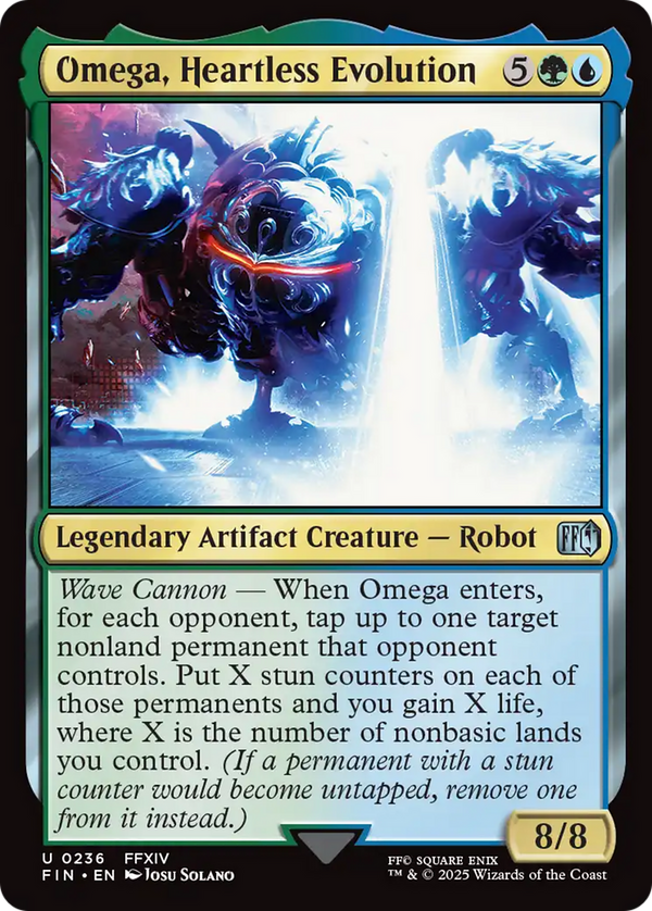 Omega, Heartless Evolution (236) [FINAL FANTASY] foil - Deck Out Gaming