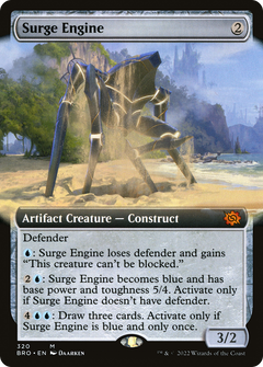 Surge Engine (Extended Art) (320) [The Brothers' War] - Deck Out Gaming