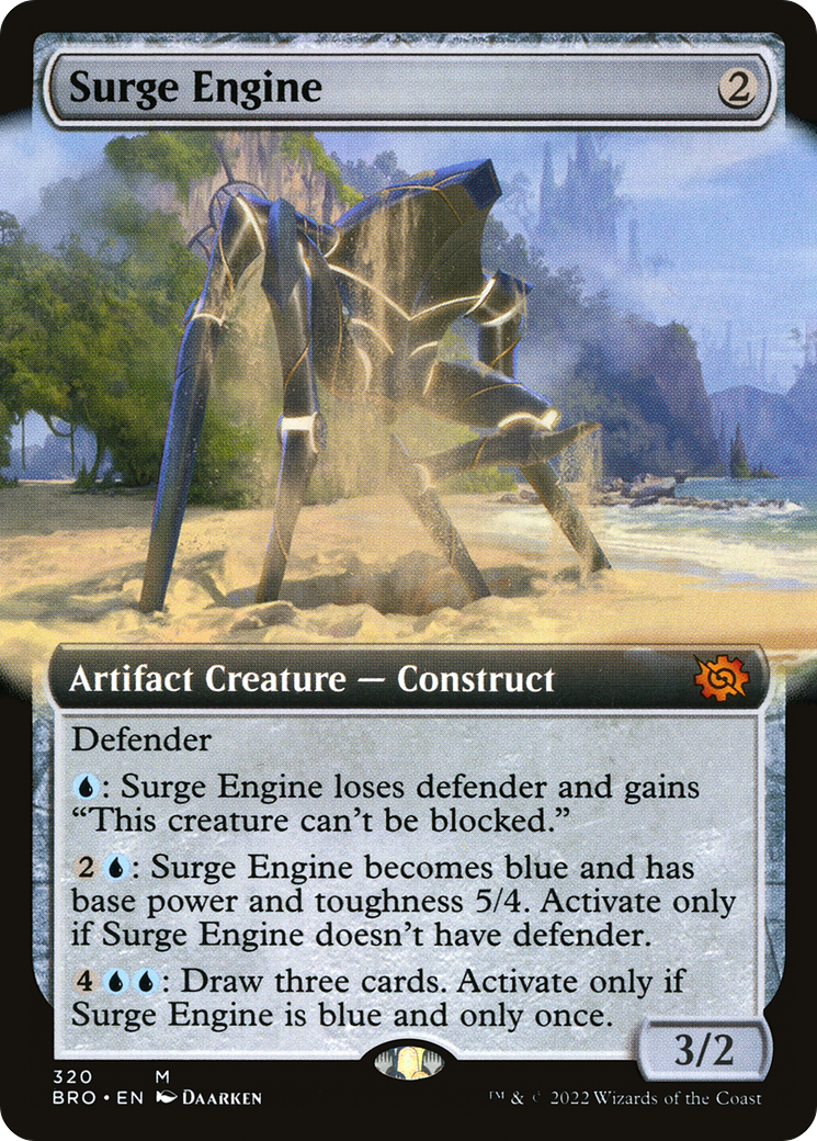 Surge Engine (Extended Art) (320) [The Brothers' War] - Deck Out Gaming