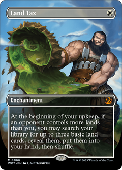 Land Tax (Anime Borderless) (66) [Wilds of Eldraine: Enchanting Tales] foil - Deck Out Gaming
