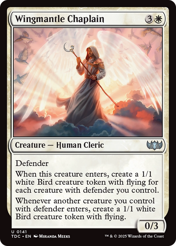 Wingmantle Chaplain (141) [Commander: Tarkir: Dragonstorm] - Deck Out Gaming