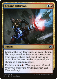 Arcane Infusion (210) [Innistrad: Midnight Hunt] foil - Deck Out Gaming