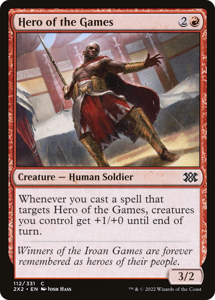 Hero of the Games (112) [Double Masters 2022] foil - Deck Out Gaming