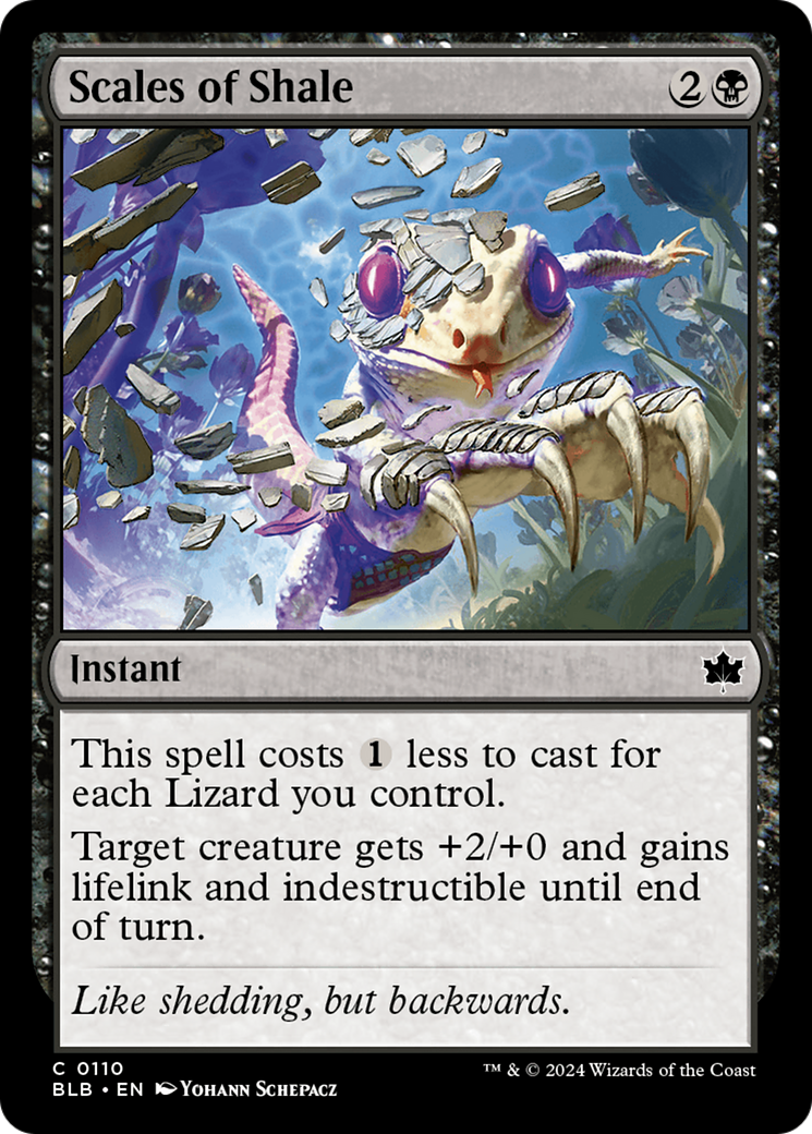 Scales of Shale (110) [Bloomburrow] foil - Deck Out Gaming