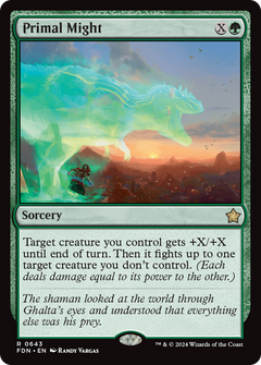 Primal Might (643) [Foundations] - Deck Out Gaming