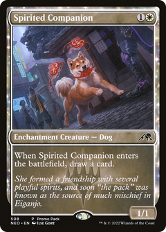 Spirited Companion (508) [Kamigawa: Neon Dynasty] - Deck Out Gaming
