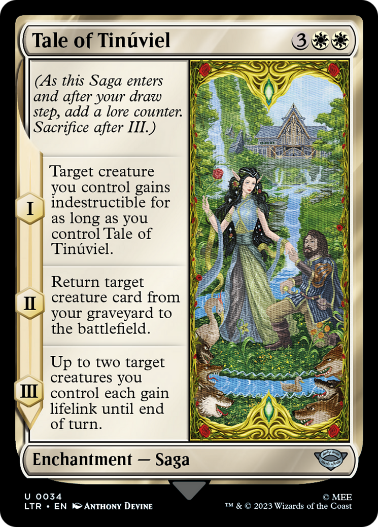 Tale of Tinuviel (34) [The Lord of the Rings: Tales of Middle-earth] foil - Deck Out Gaming