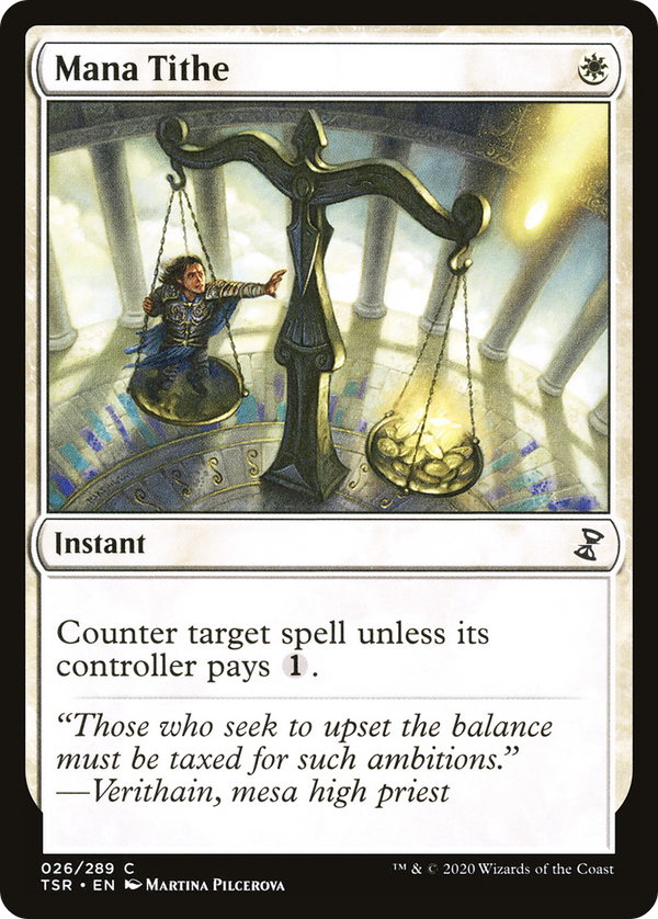 Mana Tithe (26) [Time Spiral: Remastered] foil - Deck Out Gaming
