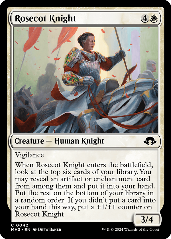 Rosecot Knight (42) [Modern Horizons 3] foil - Deck Out Gaming