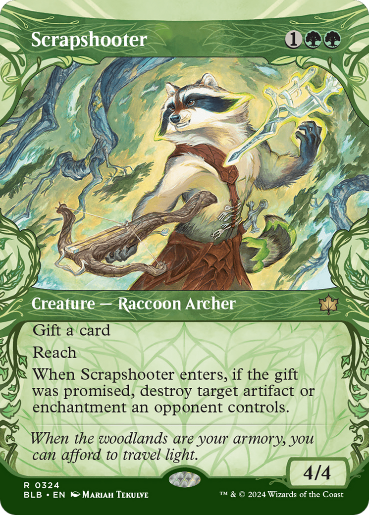 Scrapshooter (Showcase) (324) [Bloomburrow] foil - Deck Out Gaming