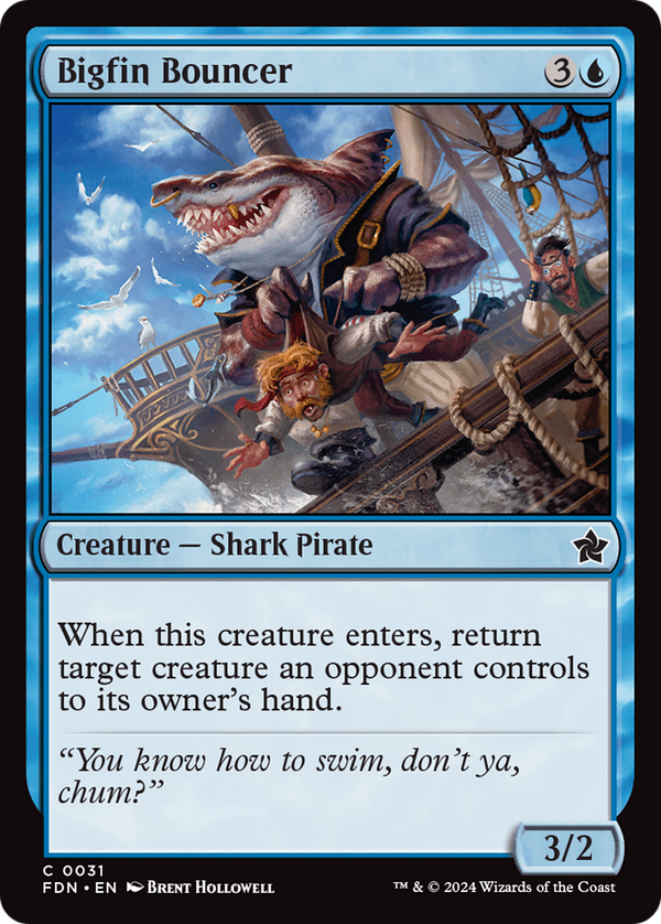 Bigfin Bouncer (31) [Foundations] - Deck Out Gaming