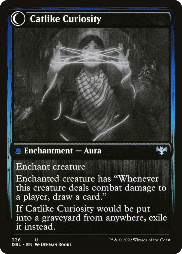 Mischievous Catgeist (336) [Innistrad: Double Feature] - Deck Out Gaming