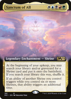 Sanctum of All (Extended Art) (381) [Core Set 2021] foil - Deck Out Gaming