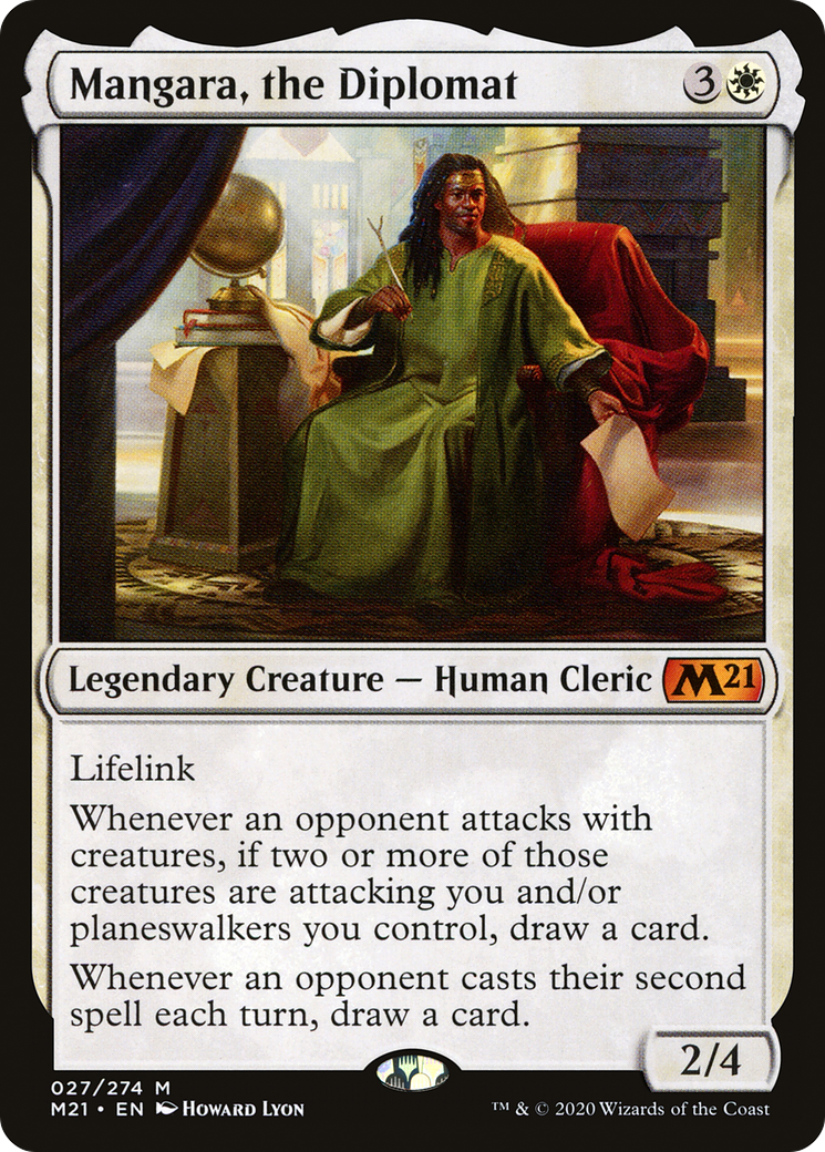 Mangara, the Diplomat (27) [Core Set 2021] foil - Deck Out Gaming