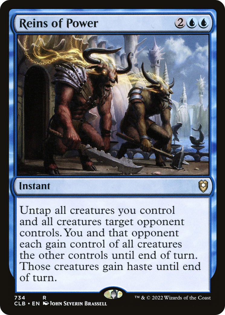 Reins of Power (734) [Commander Legends: Battle for Baldur's Gate] - Deck Out Gaming