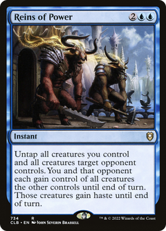 Reins of Power (734) [Commander Legends: Battle for Baldur's Gate] - Deck Out Gaming