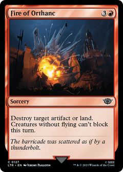Fire of Orthanc (127) [The Lord of the Rings: Tales of Middle-earth] - Deck Out Gaming