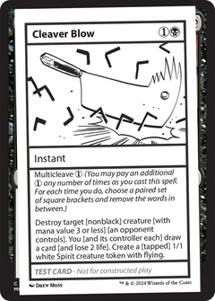 Cleaver Blow () [Mystery Booster 2] - Deck Out Gaming