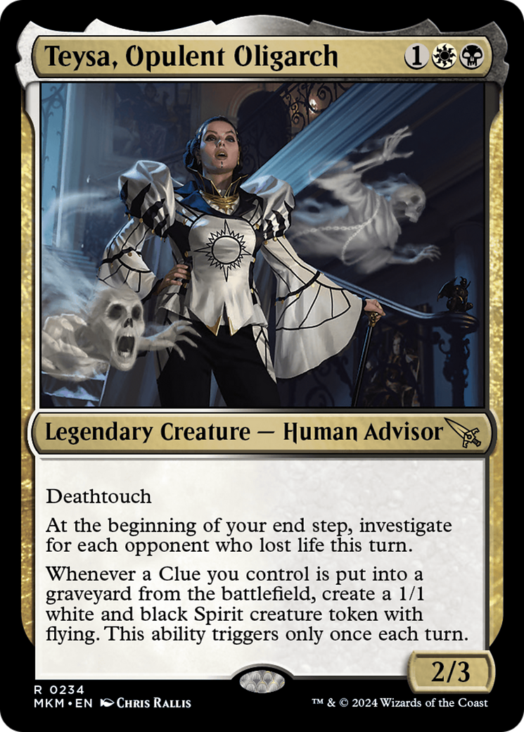 Teysa, Opulent Oligarch (234) [Murders at Karlov Manor] foil - Deck Out Gaming