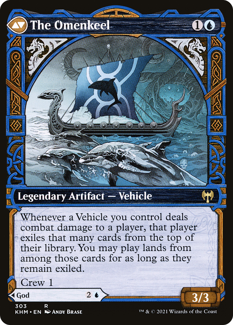 Cosima, God of the Voyage (Showcase) (303) [Kaldheim] - Deck Out Gaming