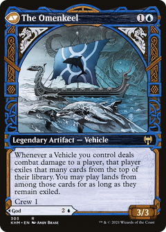 Cosima, God of the Voyage (Showcase) (303) [Kaldheim] foil - Deck Out Gaming