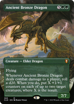 Ancient Bronze Dragon (Borderless) (369) [Commander Legends: Battle for Baldur's Gate] - Deck Out Gaming