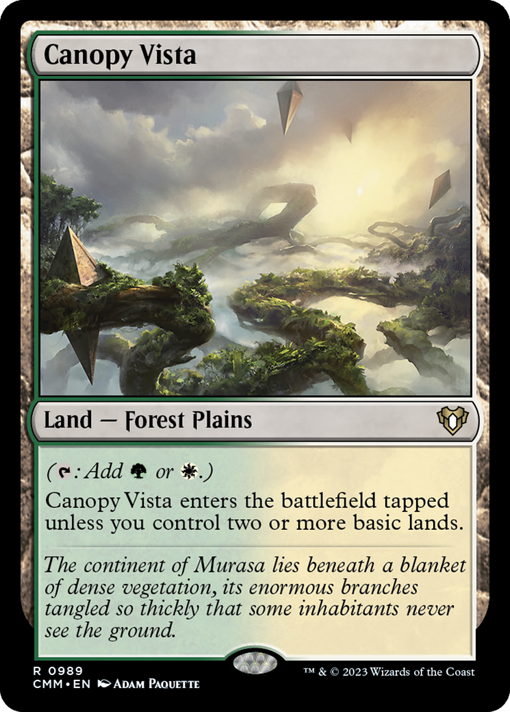 Canopy Vista (989) [Commander Masters] - Deck Out Gaming