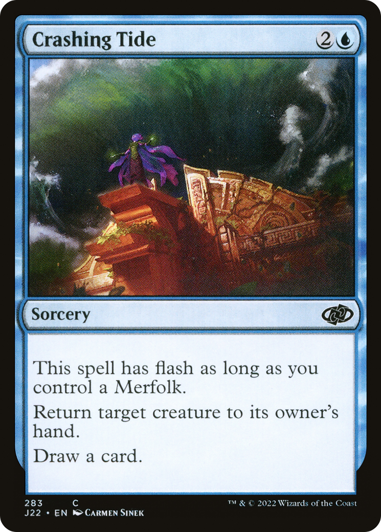Crashing Tide (283) [Jumpstart 2022] - Deck Out Gaming