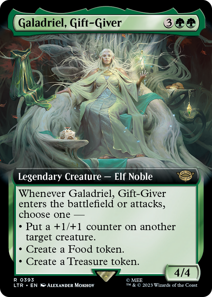 Galadriel, Gift-Giver (Extended Art) (393) [The Lord of the Rings: Tales of Middle-earth] - Deck Out Gaming