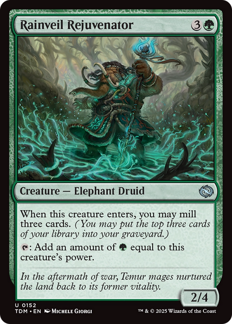 Rainveil Rejuvenator (152) [Tarkir: Dragonstorm] foil - Deck Out Gaming