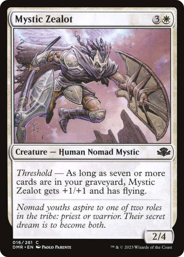 Mystic Zealot (16) [Dominaria Remastered] foil - Deck Out Gaming