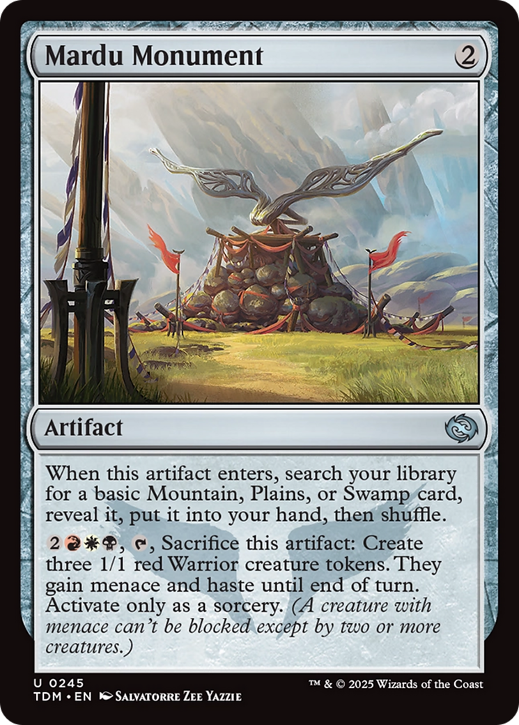 Mardu Monument (245) [Tarkir: Dragonstorm] foil - Deck Out Gaming