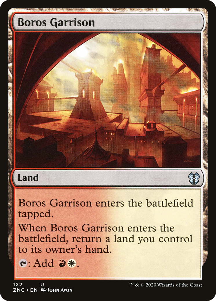 Boros Garrison (122) [Commander: Zendikar Rising] - Deck Out Gaming