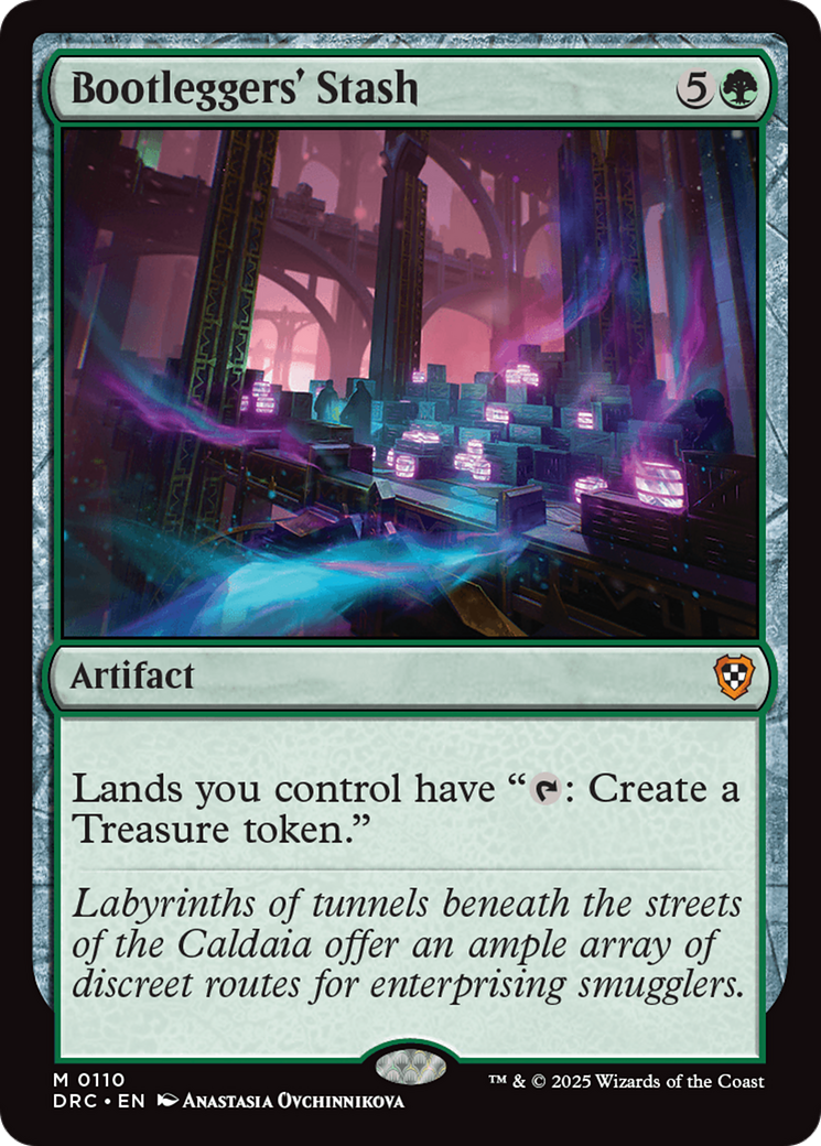 Bootleggers' Stash (110) [Commander: Aetherdrift] - Deck Out Gaming