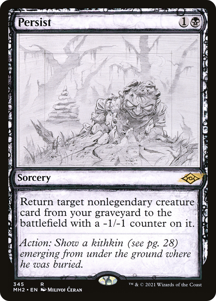 Persist (Showcase) (345) [Modern Horizons 2] foil - Deck Out Gaming