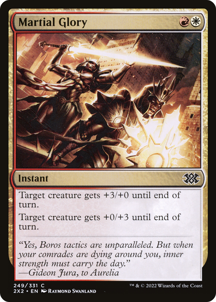 Martial Glory (249) [Double Masters 2022] - Deck Out Gaming