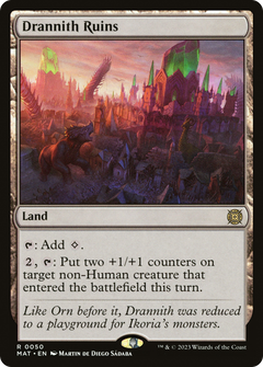Drannith Ruins (50) [March of the Machine: The Aftermath] foil - Deck Out Gaming