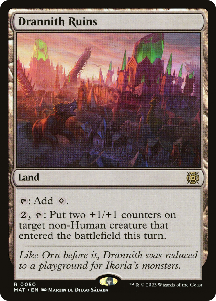 Drannith Ruins (50) [March of the Machine: The Aftermath] foil - Deck Out Gaming