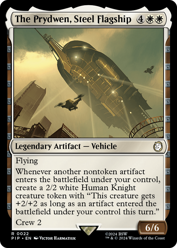 The Prydwen, Steel Flagship (22) [Fallout] foil - Deck Out Gaming